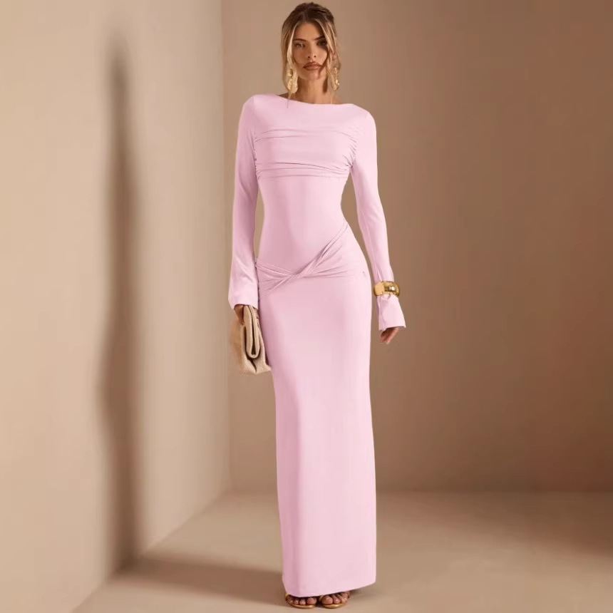 Home Women’s Fashion Temperament Slim Fit Dress